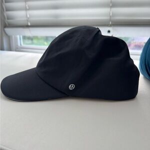 Lululemon Fast & Free Running Black Athletic Hat